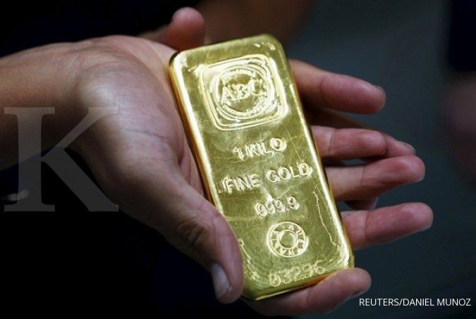 Emas naik karena Pilpres AS dan pelemahan dollar