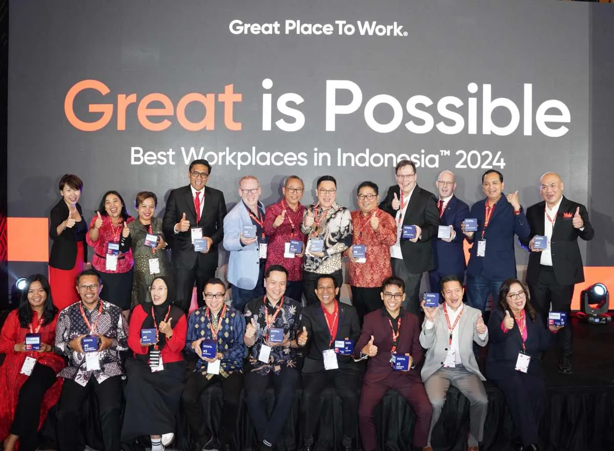 Great Place To Work Umumkan 20 Perusahaan sebagai Best Workplaces in Indonesia