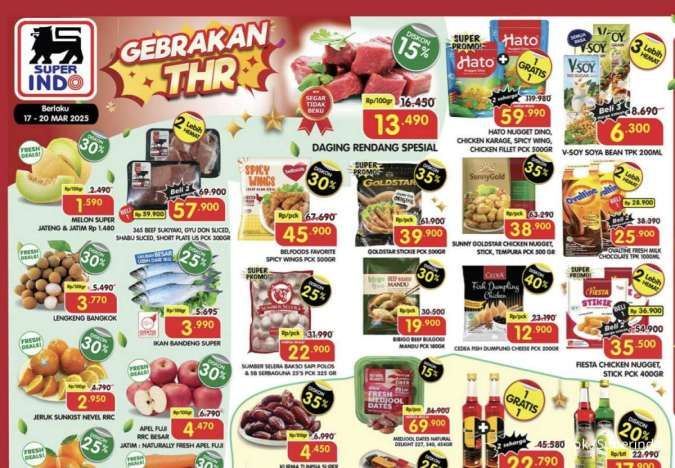 Promo Superindo Weekday 17-20 Maret 2025