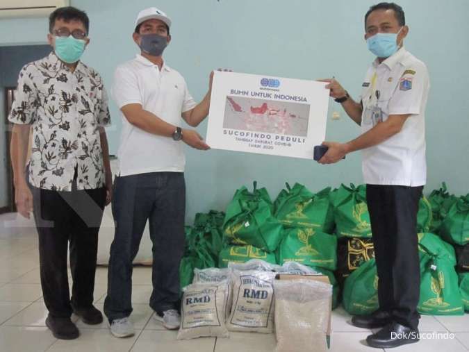 Sucofindo Salurkan Bantuan Ramadhan untuk Masyarakat Mampang Prapatan