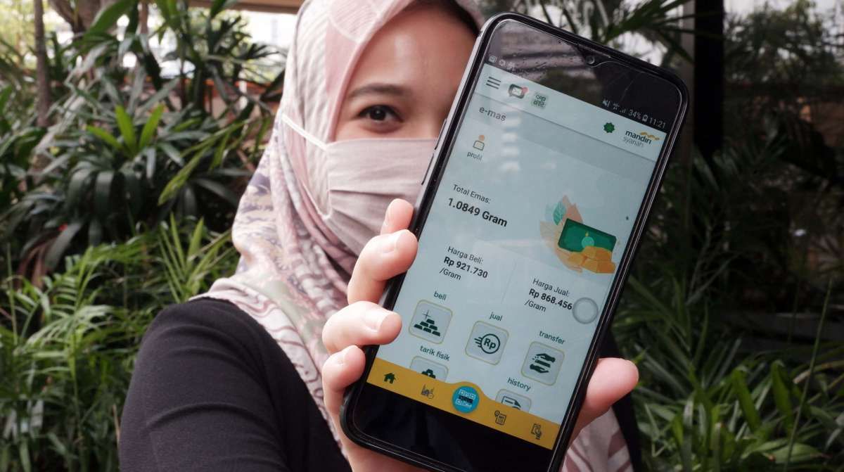 Layanan digital e-mas Mandiri Syariah