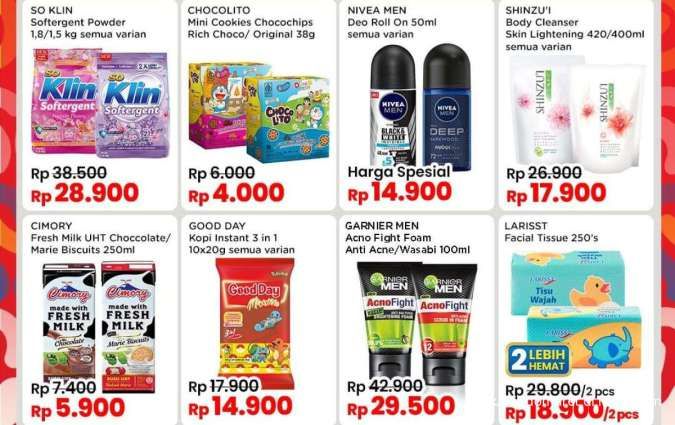 Promo Indomaret Weekend Hari Ini, Garnier Men dan Cimory Fresh Milk UHT Lebih Murah