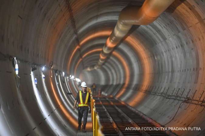 MRT Jakarta Mencatat Pembangunan Fase 2 (Bundaran HI - Kota) Sudah Capai 31%