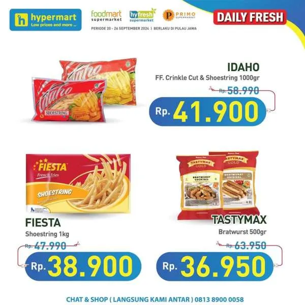 Promo JSM Hypermart Hyper Diskon Weekend Periode 20-23 September 2024