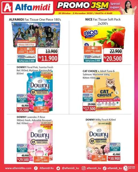 Promo JSM Alfamidi Hanya 4 Hari Periode 30 Oktober-2 November 2025