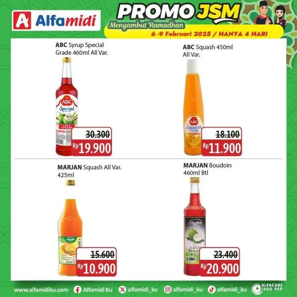 Promo JSM Alfamidi Hanya 4 Hari Periode 6-9 Februari 2025