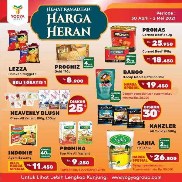 Promo JSM Yogya Supermarket 30 April – 2 Mei 2021 