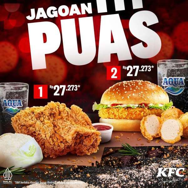 Promo KFC Jagoan Puas September 2023