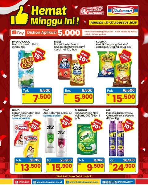 Promo Indomaret Hemat Minggu Ini 21-27 Agustus 2025