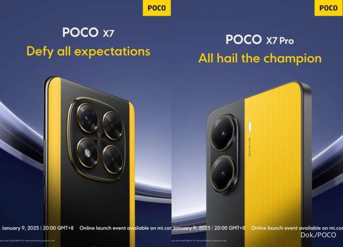 Bocoran Spesifikasi POCO X7 dan POCO X7 Pro, Rilis di Indonesia 9 Januari