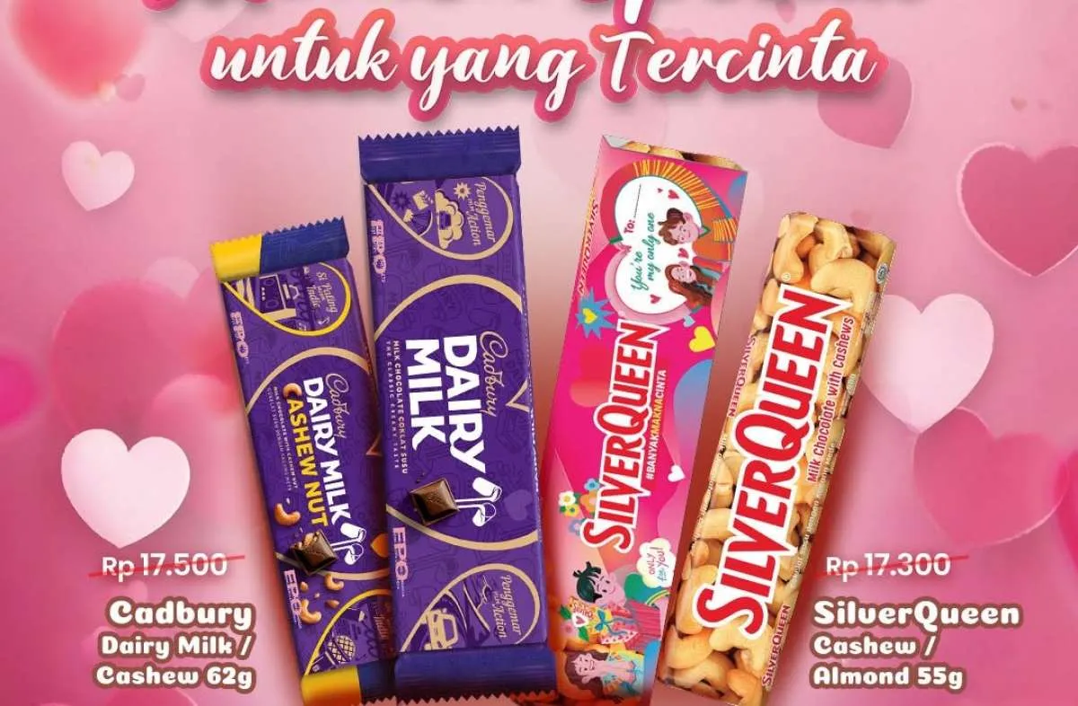 Promo Indomaret Spesial Valentine 13-19 Februari 2025, Silver Queen Lebih Murah