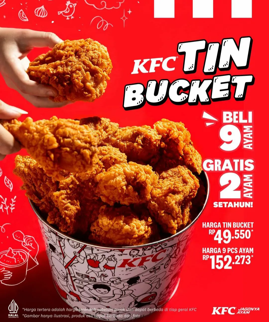 Promo KFC Payday Deal & KFC Tin Bucket