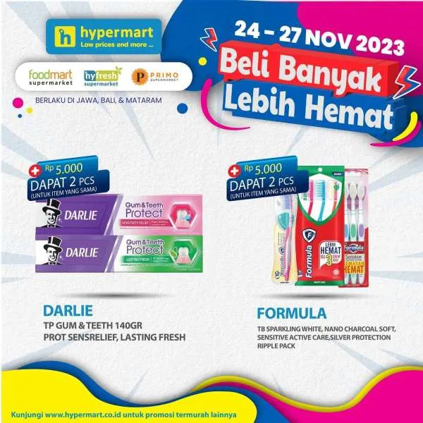 Promo Hypermart Beli Banyak Lebih Hemat Periode 24-27 November 2023