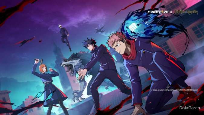 Link Download Free Fire X Jujutsu Kaisen APK Android & iOS, Apa Saja yang Baru?