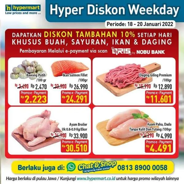 Promo Hypermart Terbaru 18-20 Januari 2022