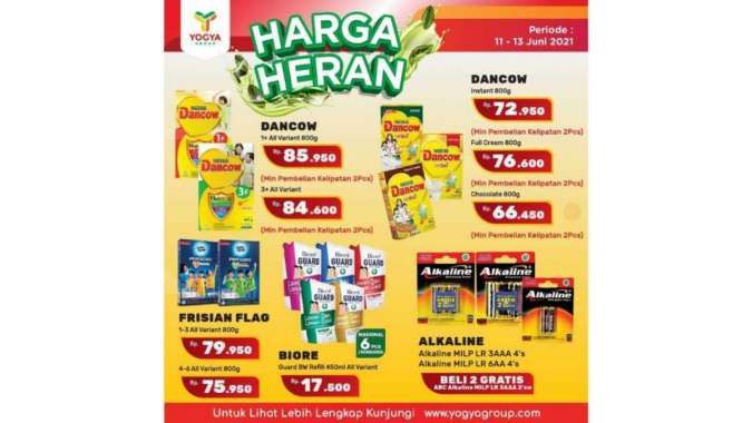 Promo JSM Yogya Supermarket Harga Heran 13 Juni 2021, saatnya belanja hemat!