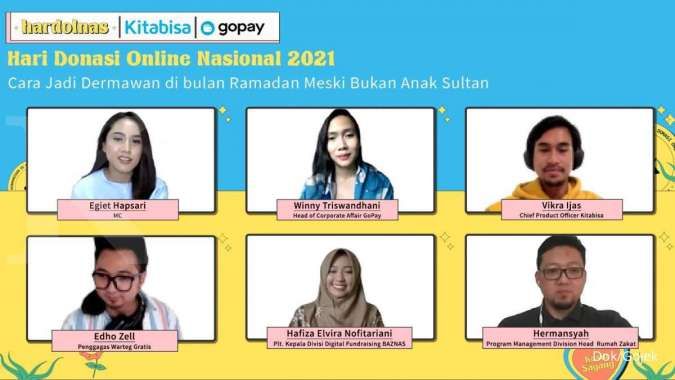 Ajak Masyarakat Bersedekah, GoPay Lipatgandakan Donasi Selama Hardolnas