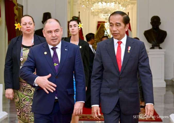 Bertemu PM Kepulauan Cook, Presiden Jokowi Bahas Kerja Sama ASEAN dan PIF