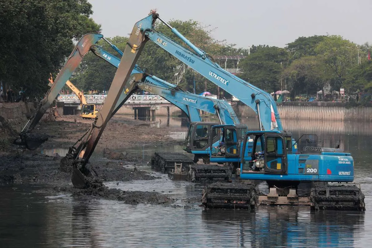 Pemprov DKI Rutin Menggarap Rehabilitasi Infrastruktur Pengendalian Banjir