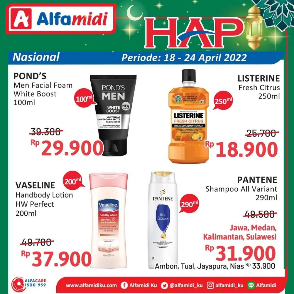 Promo Alfamidi Hemat Awal Pekan, Ada Potongan Harga Lumayan Berlaku s/d 24 April 2022