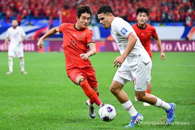 Hasil China vs Indonesia: Garuda Kembali Gagal Menang, Indonesia Kalah 2-1