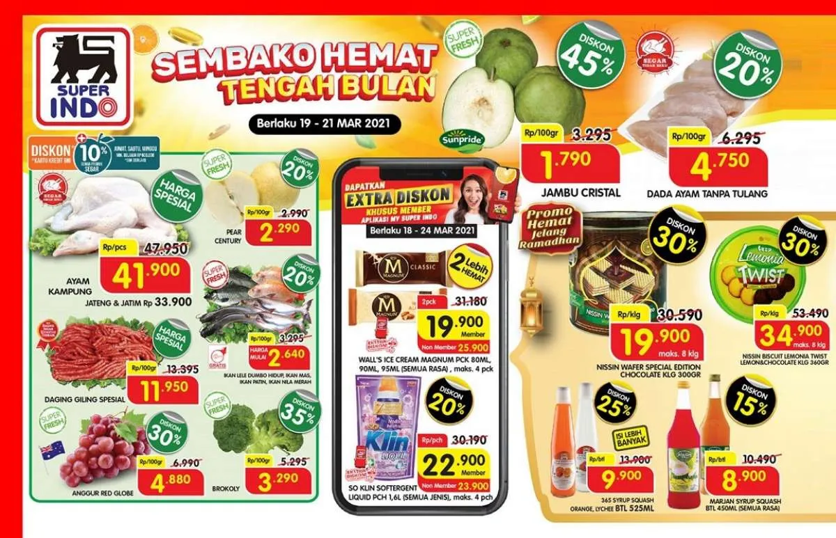 Promo JSM Superindo 19-21 Maret 2021, diskon akhir pekan terbaru!