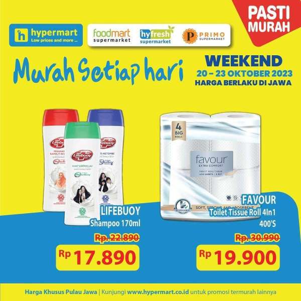 Promo JSM Hypermart Terbaru 20-23 Oktober 2023, Hyper Diskon Weekend 4 Hari