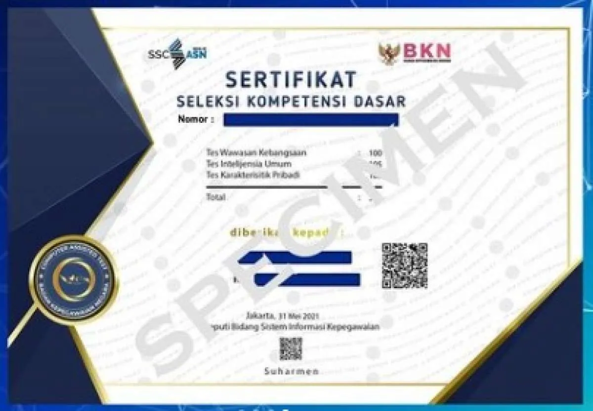 Sudah ikut tes SKD? Ini cara download sertifikat hasil tes SKD CPNS 2021