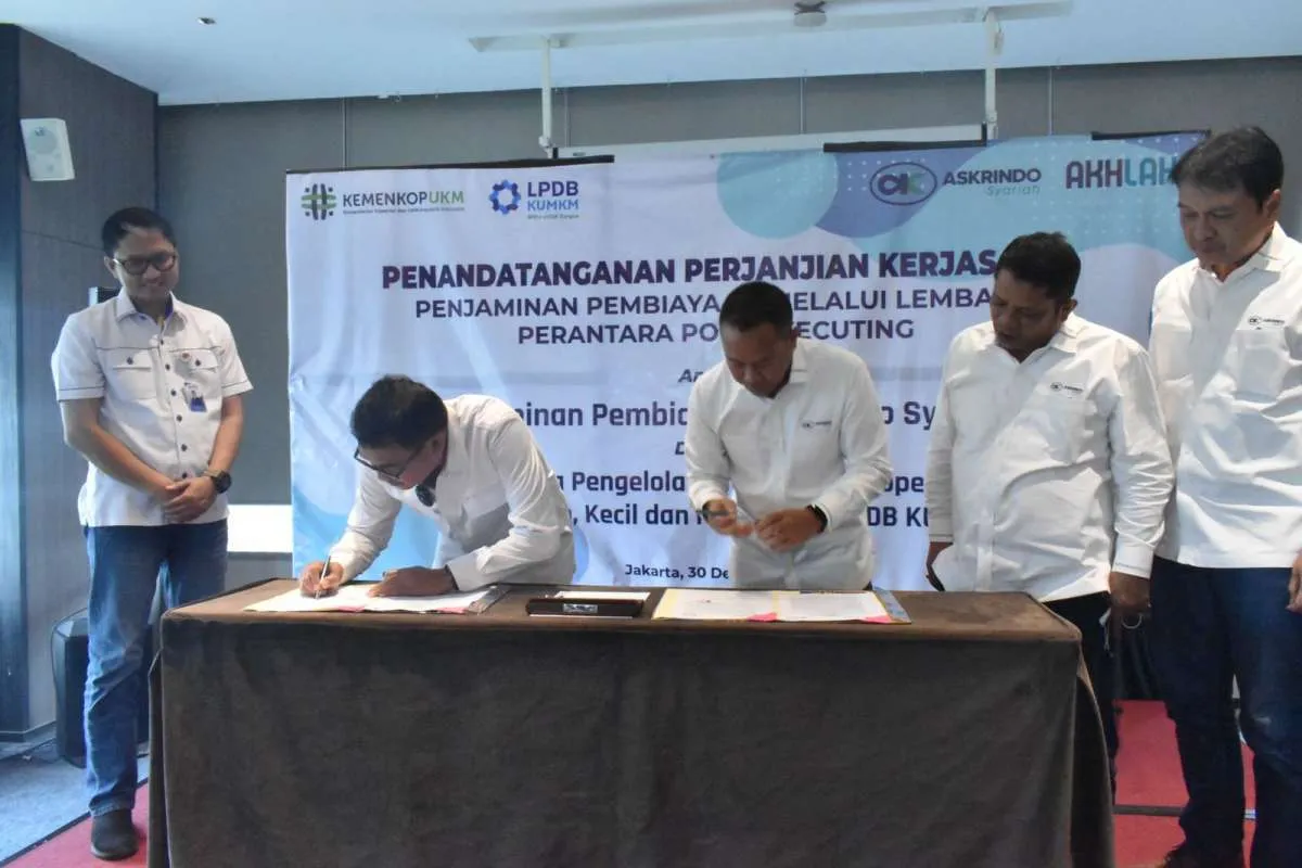 Perkuat Ekonomi UMKM, LPDB KUMKM Perkuat Kerjasama dengan Askrindo Syariah