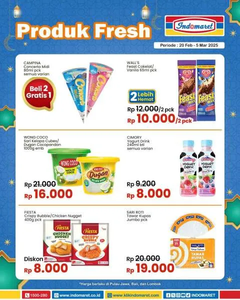 Promo Indomaret Super Hemat Periode 20 Februari-5 Maret 2025