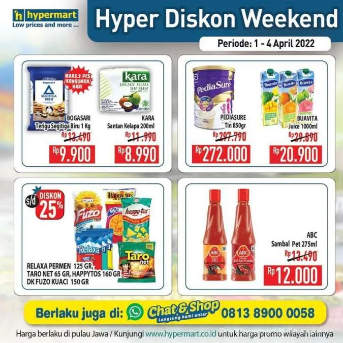 Promo JSM Hypermart Berlaku 1-4 April 2022