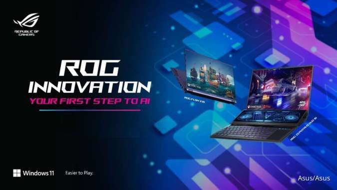 Guna Mengakses AI Lebih Baik, Laptop ROG Tawarkan Empat Fitur