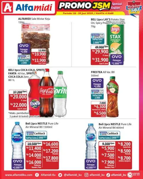 Promo JSM Alfamidi Spesial Gajian Periode 26-29 Juni 2025