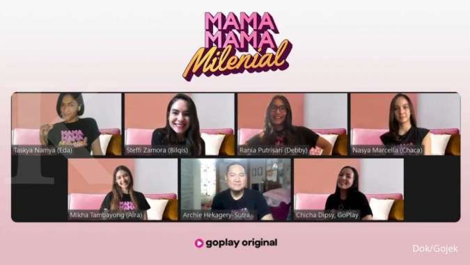 Dibintangi Aktris Muda, GoPlay Angkat Fenomena Terkini Generasi Milenial Drama Serial Original Mama Mama Milenial