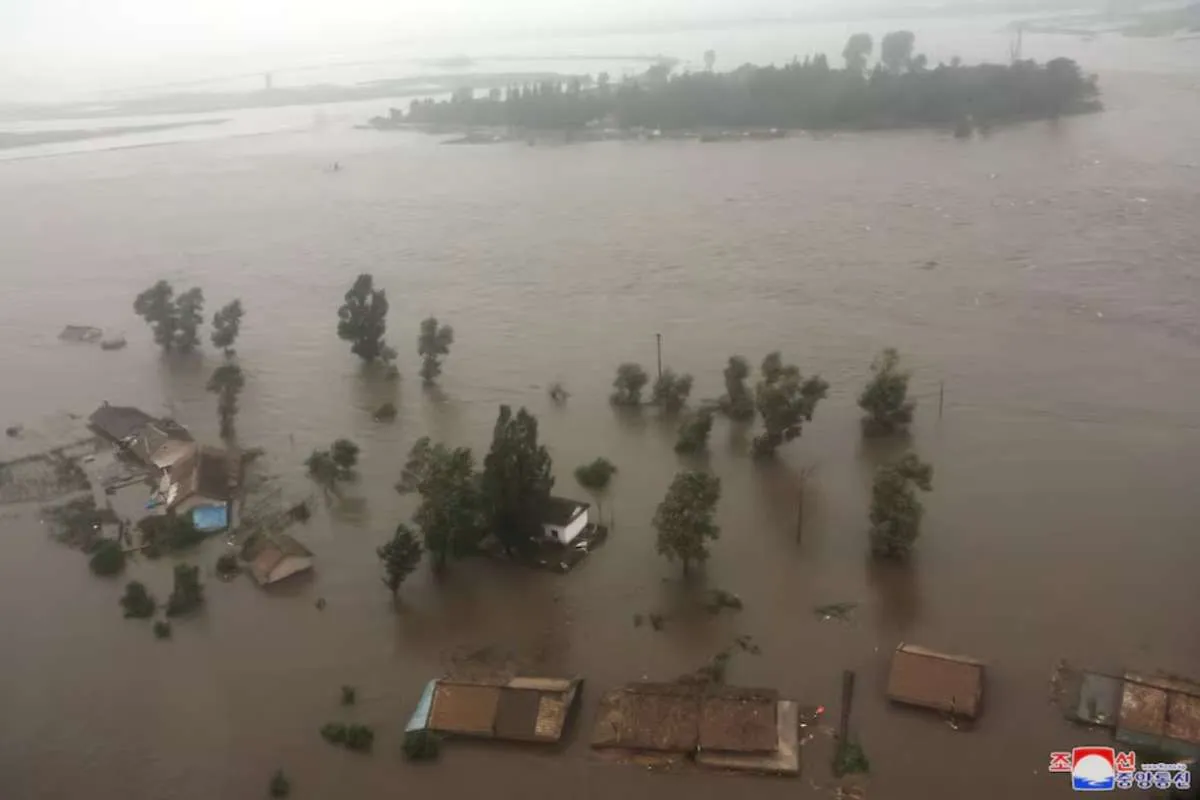 Langka Terjadi, Korea Selatan Siap Memberikan Bantuan Banjir kepada Korea Utara 