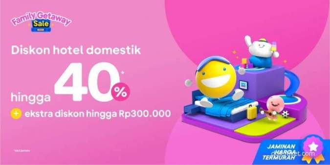 Promo Tiket.com s.d 16 Juli 2022, Nikmati Diskon Hotel Domestik hingga 40% 