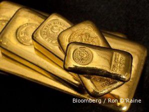US$ 1.910, harga emas kembali menorehkan rekor tertinggi di sepanjang sejarah