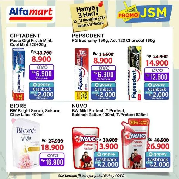 Katalog Promo JSM Alfamart Terbaru 10-12 November 2023