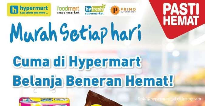 Promo Hypermart Hyper Diskon Weekday Terbaru 17-19 Oktober 2023, Hemat Selama 3 Hari