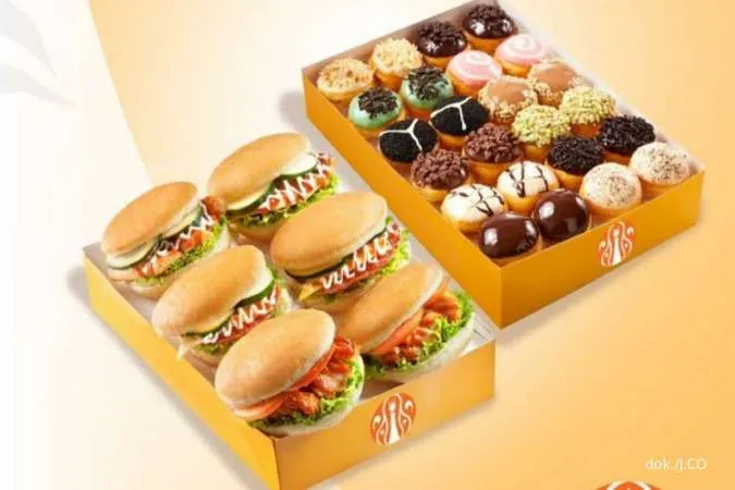 Promo Mingguan J.CO 10-16 Januari 2022, Beli Paket Burger dan Donuts Cuma Rp 114.000