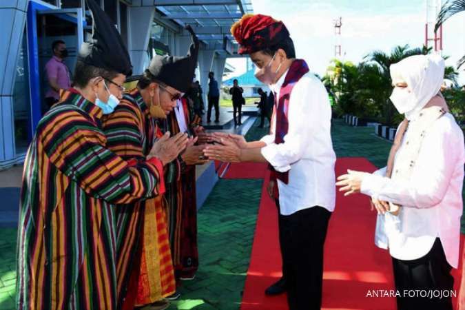 Jokowi Resmikan Tiga Pelabuhan Penyeberangan dan Satu KMP di Wakatobi