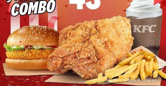Promo KFC Hari Ini 18 Oktober 2022, Paket Lezat Anniversary Combo Harga Spesial
