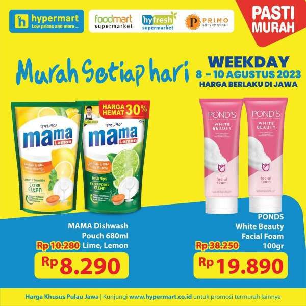 Katalog Promo Hypermart Weekday Terbaru 8-10 Agustus 2023