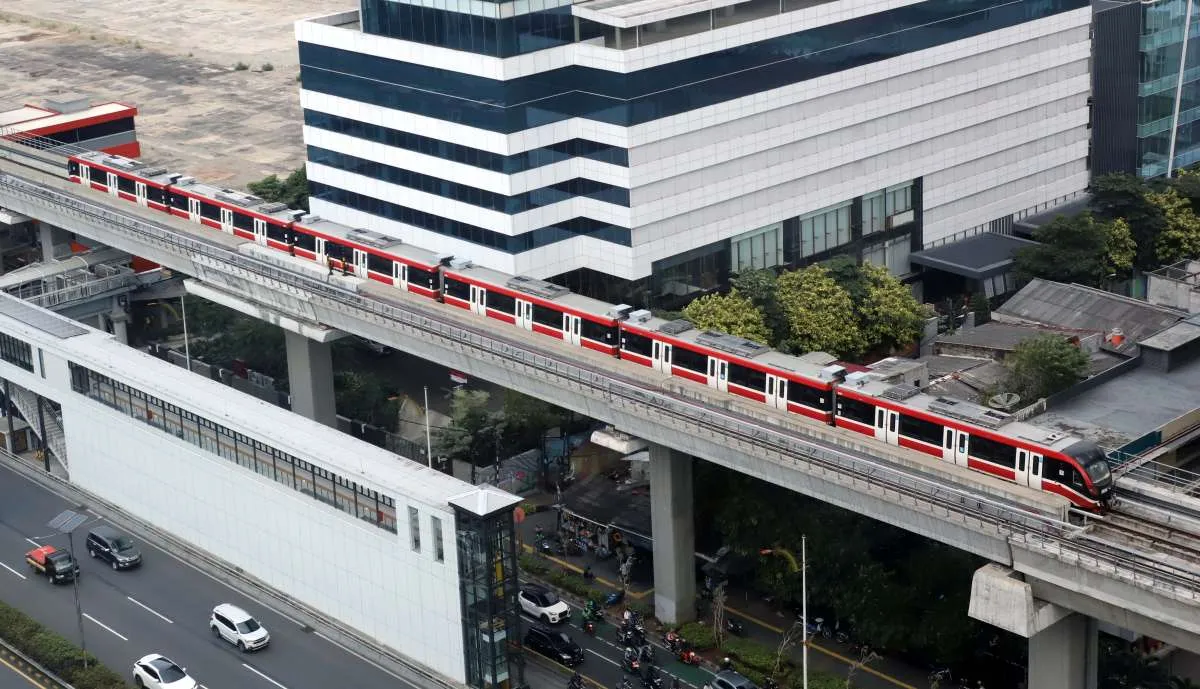 KAI Melakukan Penambahan Sebanyak 28 Perjalanan LRT Jabodebek