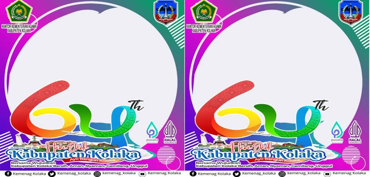 15 Twibbon HUT ke-64 Kabupaten Kolaka 29 Februari 2024, Yuk Ramaikan di Sosmed!