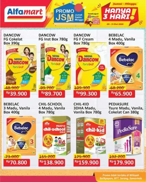 Promo JSM Alfamart Periode 9-11 Mei 2025