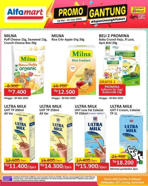Promo Alfamart Gantung Periode 26 Mei-1 Juni 2025
