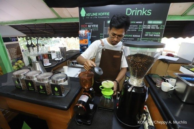 Gara-gara virus corona, penjualan IKM kopi olahan anjlok 90%