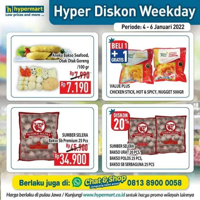 Promo Hypermart 4-6 Januari 2022