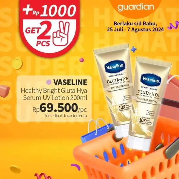 Promo Guardian Super Hemat Periode 25 Juli-7 Agustus 2024